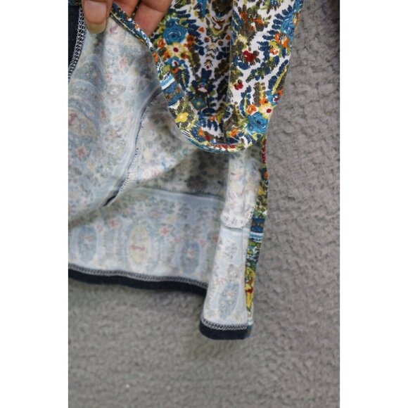 J.Jill Long Sleeve Floral Tunic-Size Medium - Picture 5 of 10